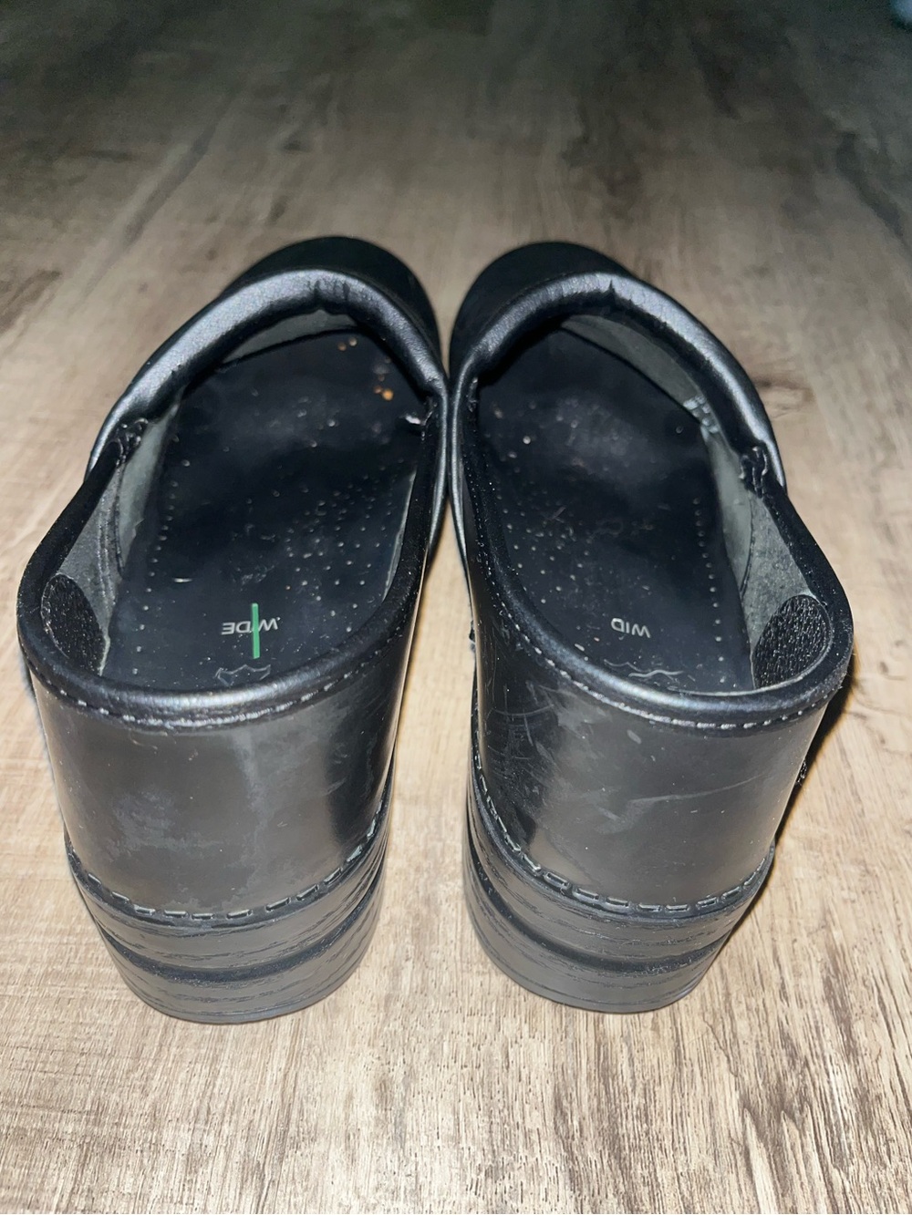 Dansko Wide Pro Cabrio Black Clog Shoes Size EU 44/Us 10.5/11 Men’s VGUC - Picture 5 of 6